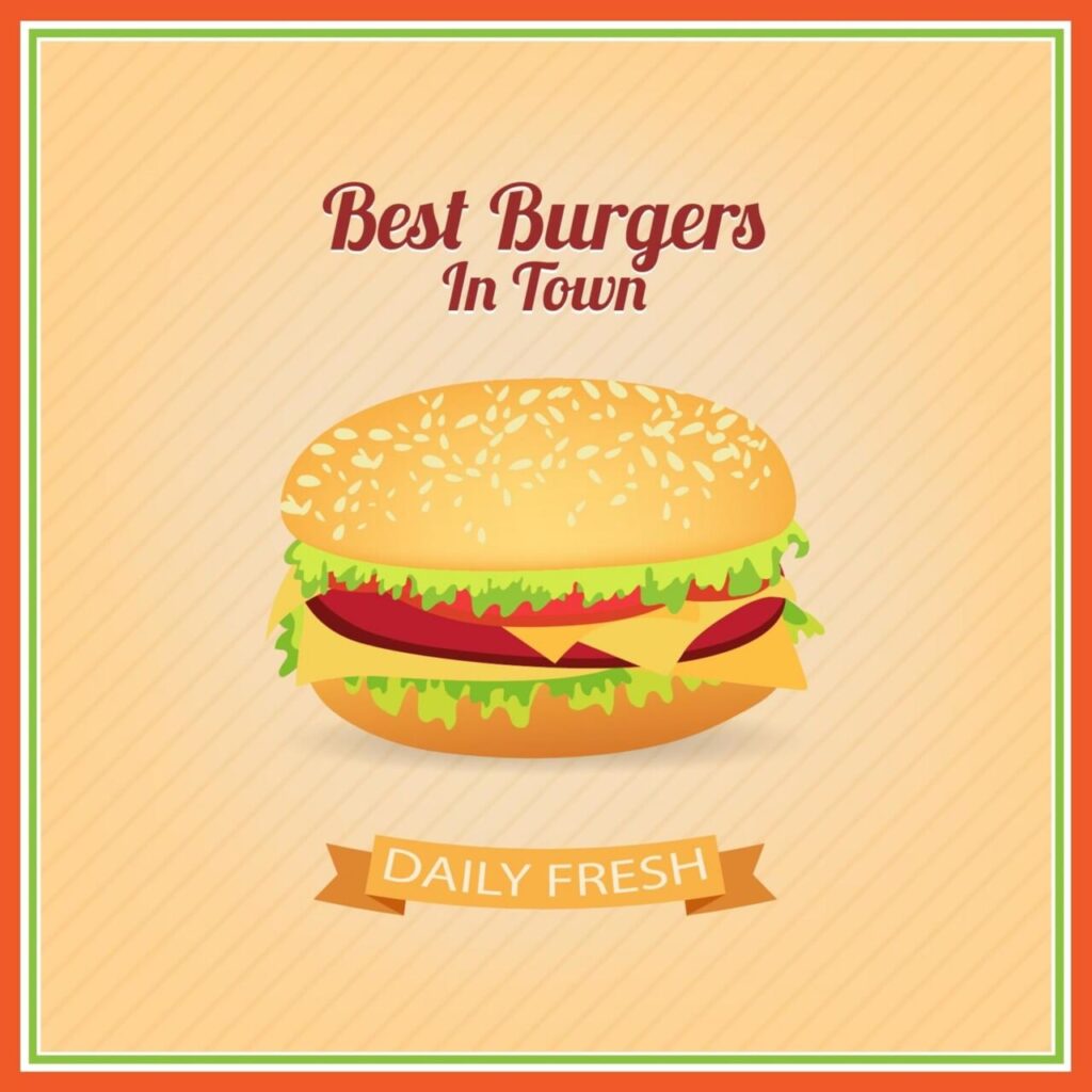 Burger Illustration