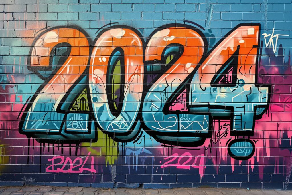 2024 Graffiti Art Stock Free