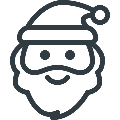 Christmas, santa, santa claus icon