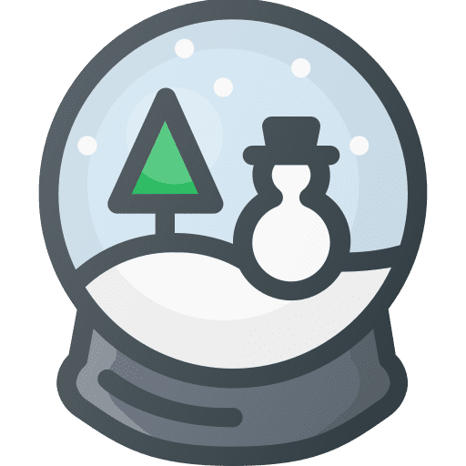 Christmas, ornament, snow icon