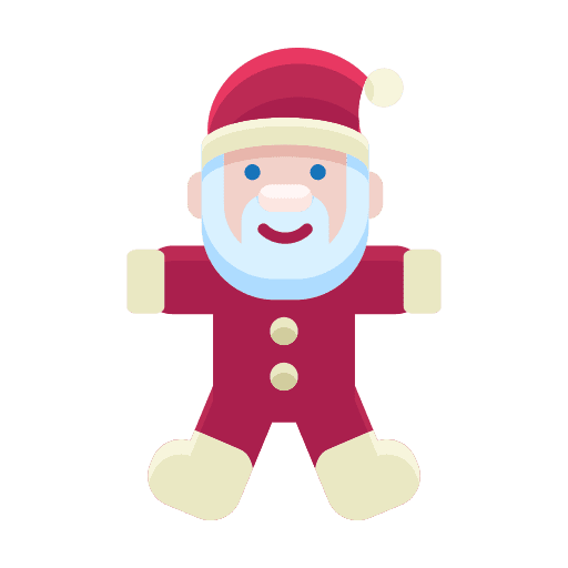 Child, santa, toy icon