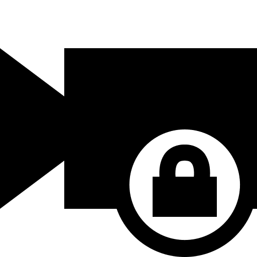 Security, video icon