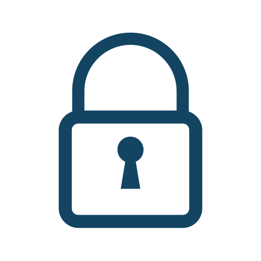 Lock, padlock, secure icon