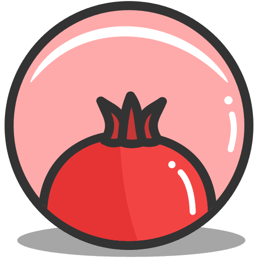 Health, mythology, pomegrante icon