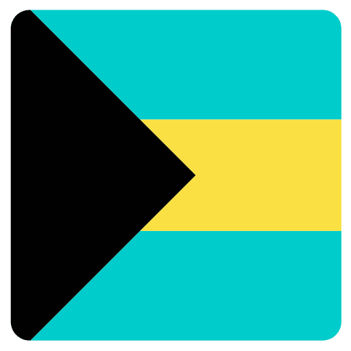 Bahamas, country, flag icon