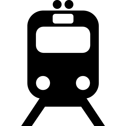 Transportation, train, rail icon