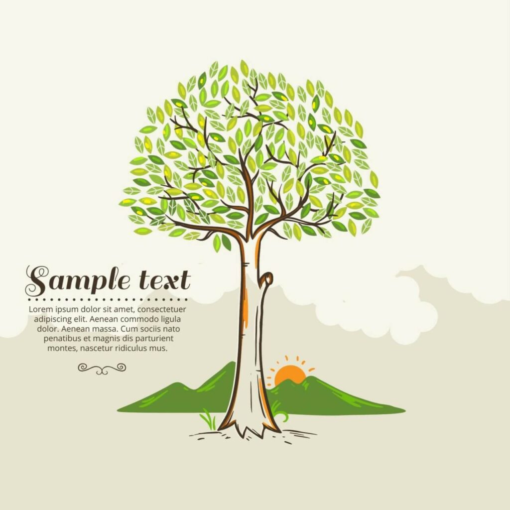 Tree vector illustration