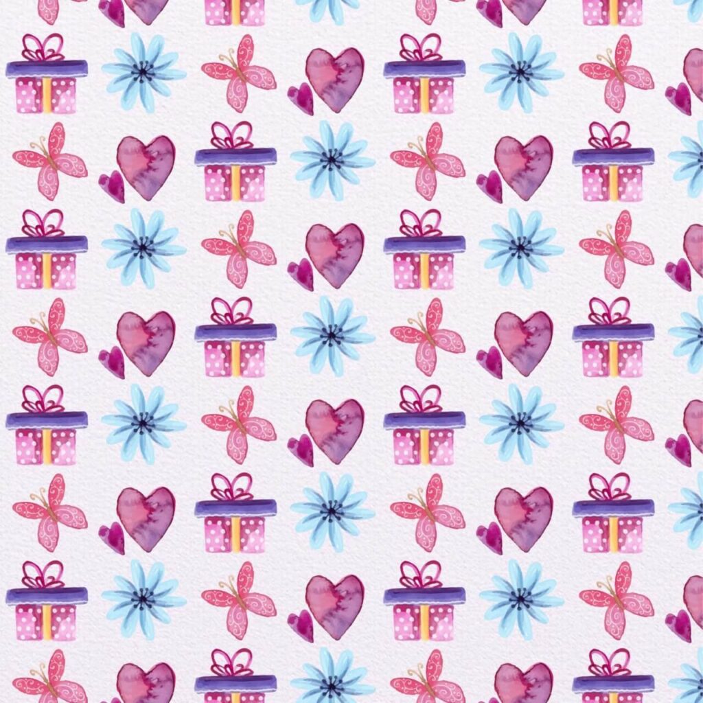 Cute Valentine’s Day Pattern