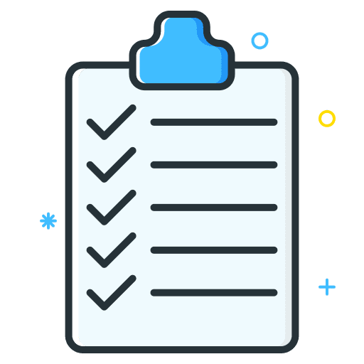 Checklist, employee, job icon