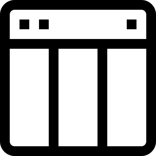 App, essential, layout icon