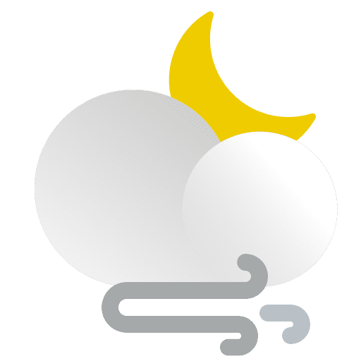 Cloud, forecast, moon icon