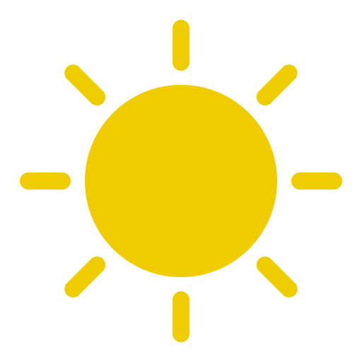 Day, forecast, sun icon