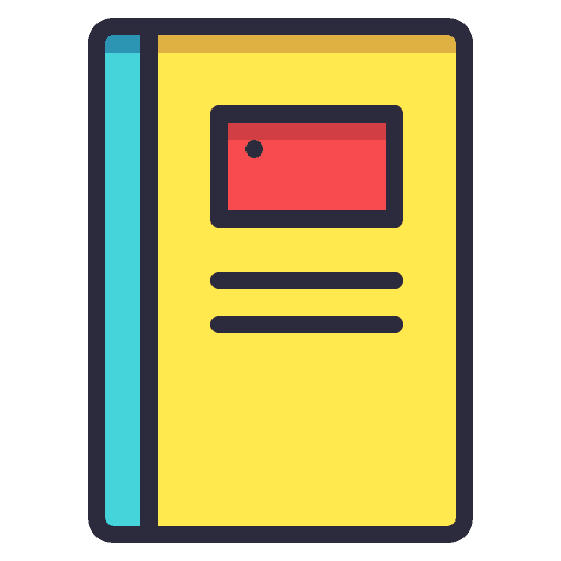 Book, note, paper icon