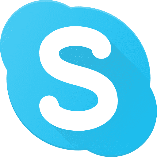 Skype, social media icon