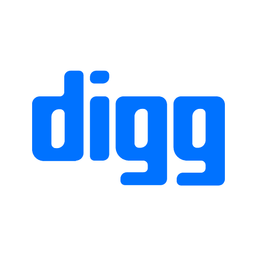 Digg, media, network icon