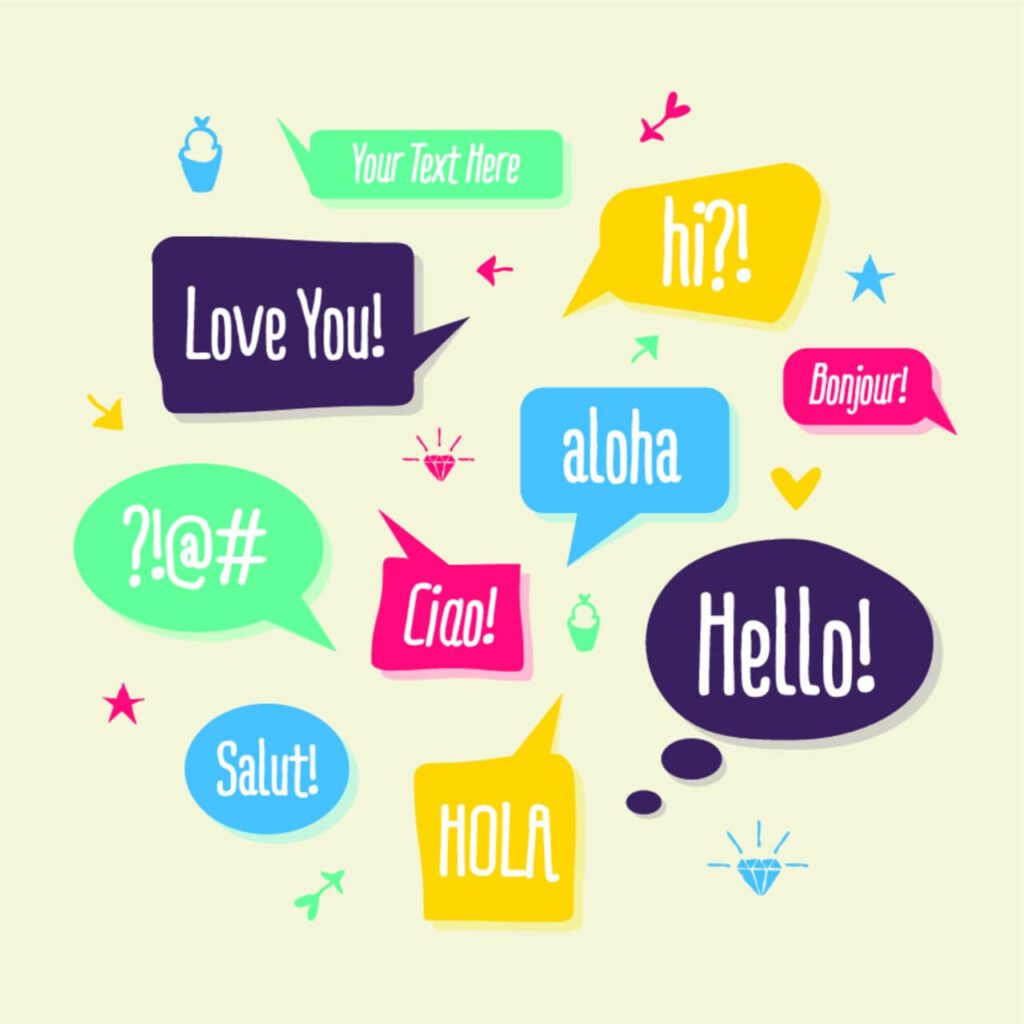 Set of Speech Bubbles