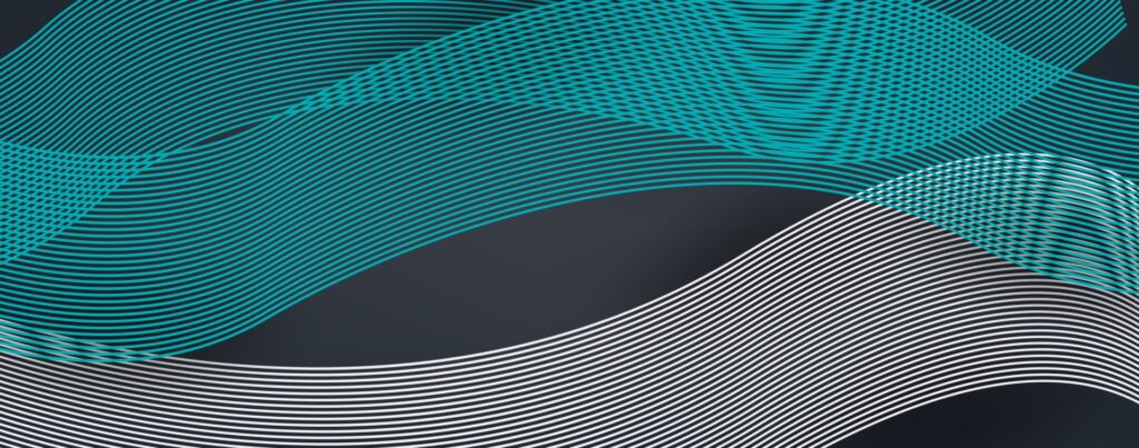 3D modern line wave curve abstract background Free Vector