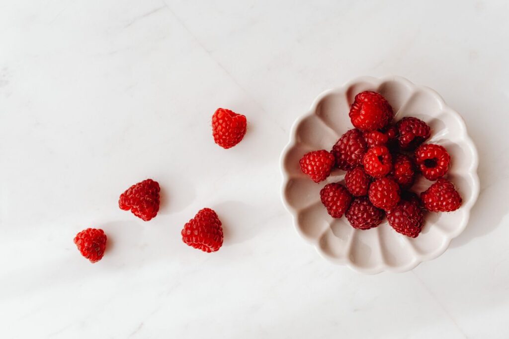 Delicious Fresh Raspberries Stock Free