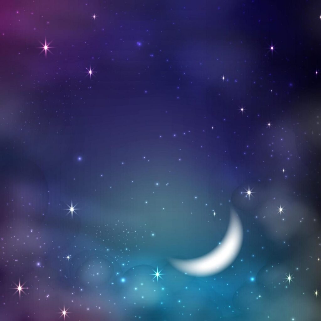 Starry sky background