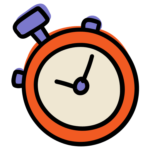 Clock, event, planner icon