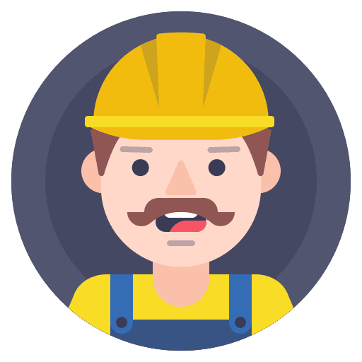 Builder, helmet, worker icon