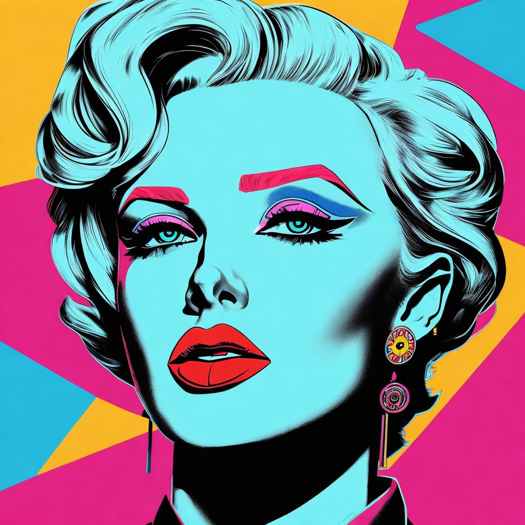 Pop art inspired, Andy by @ai_generated