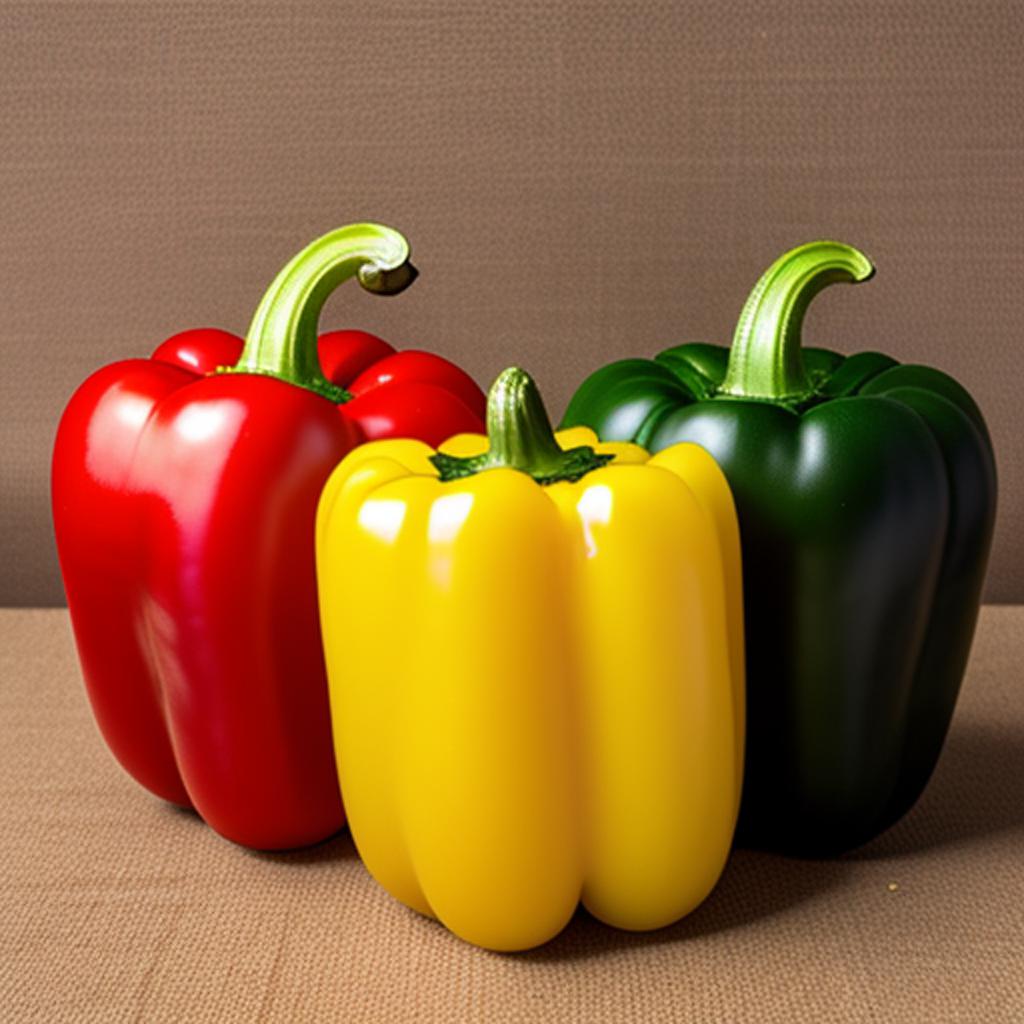 Bell pepper 3 pack by @ai_generated