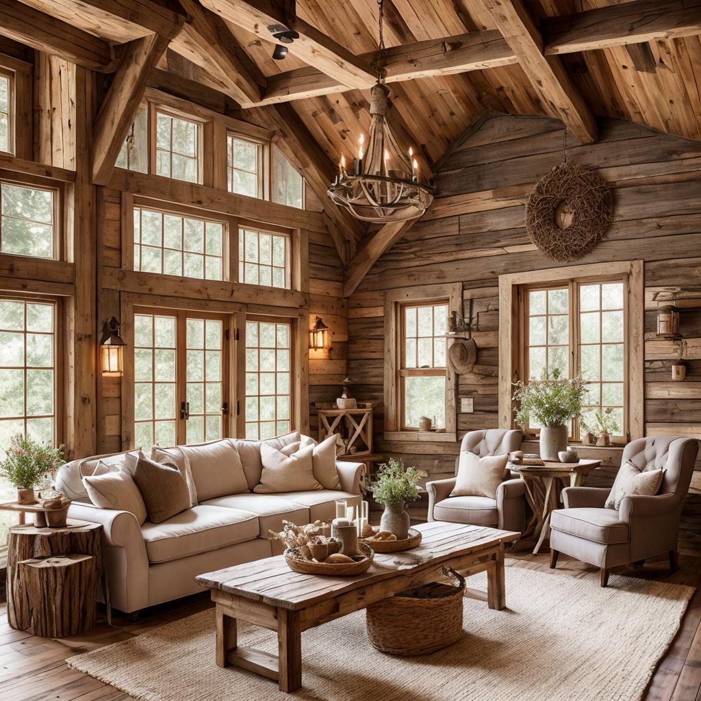 “Rustic farmhouse, warm evening by @ai_generated