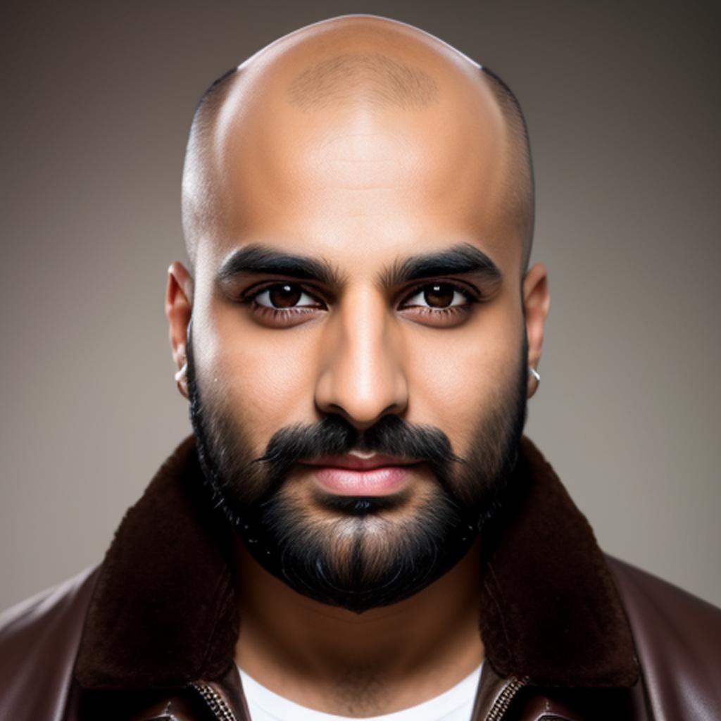 Create brown punjabi face by @ai_generated