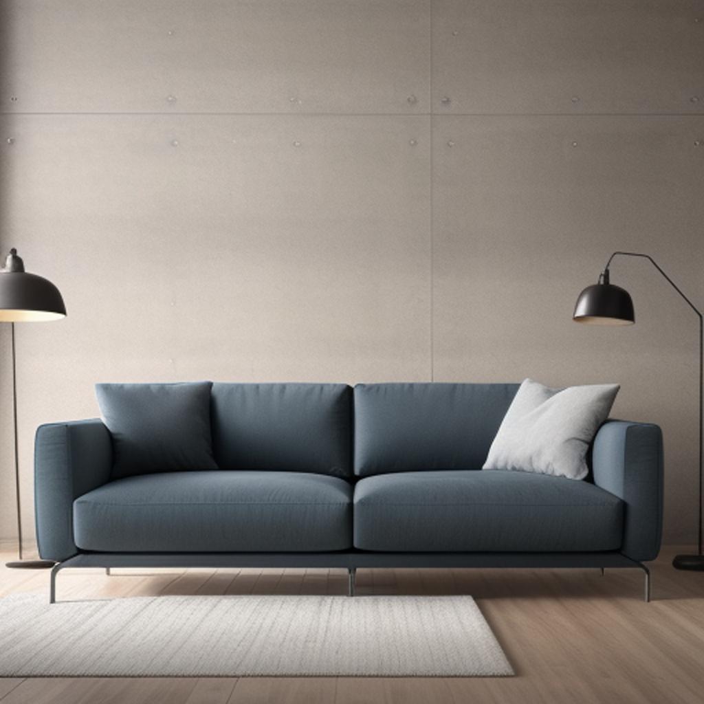 Sofas with metal legs by @ai_generated