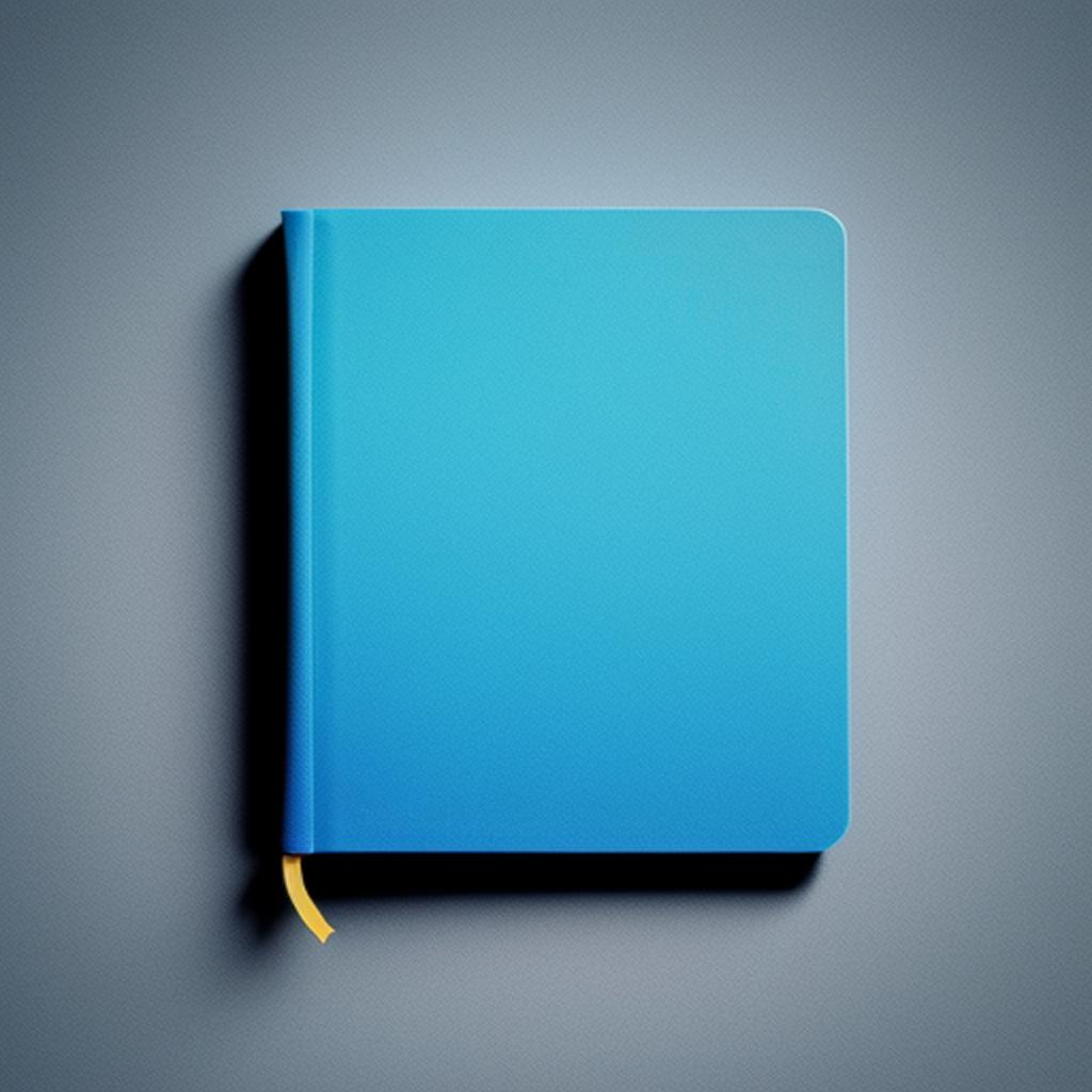 Livro de capa azul by @ai_generated