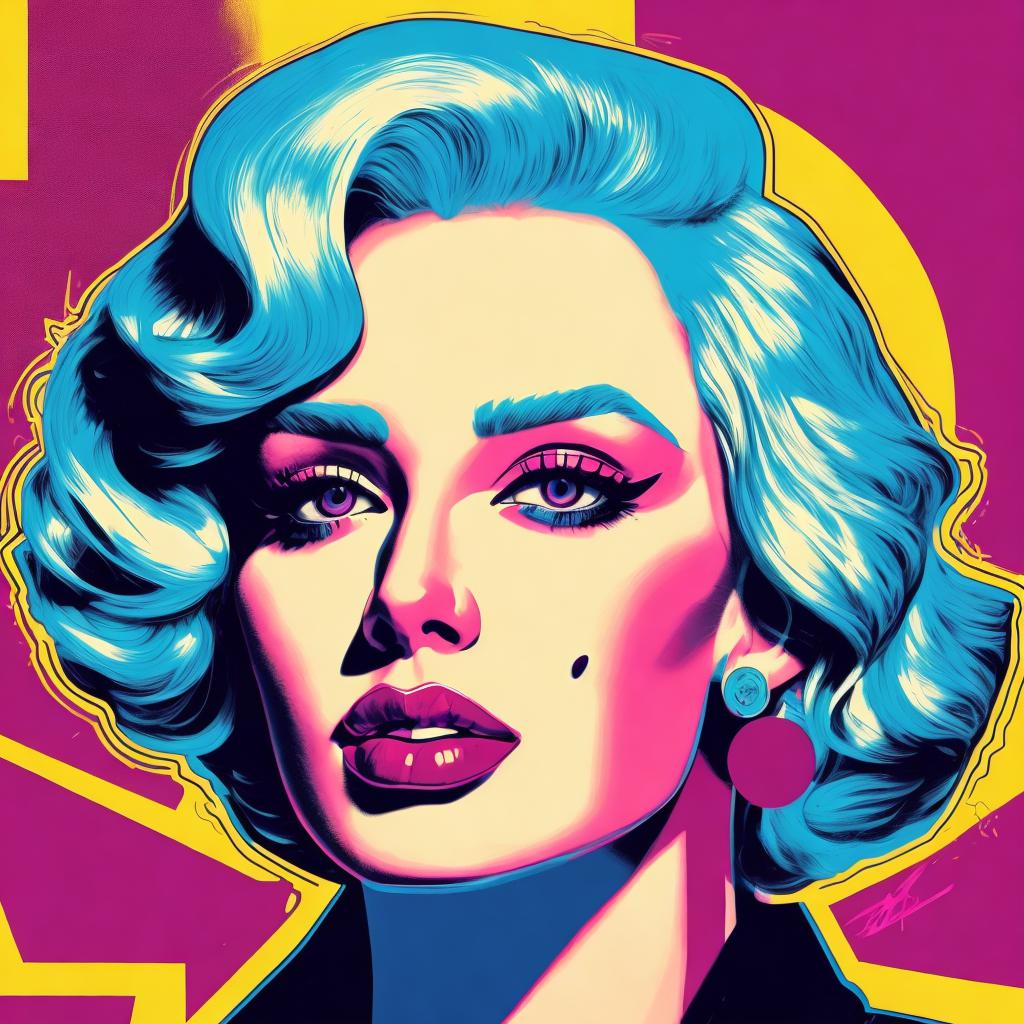 Pop art, Illustration, Andy by @ai_generated