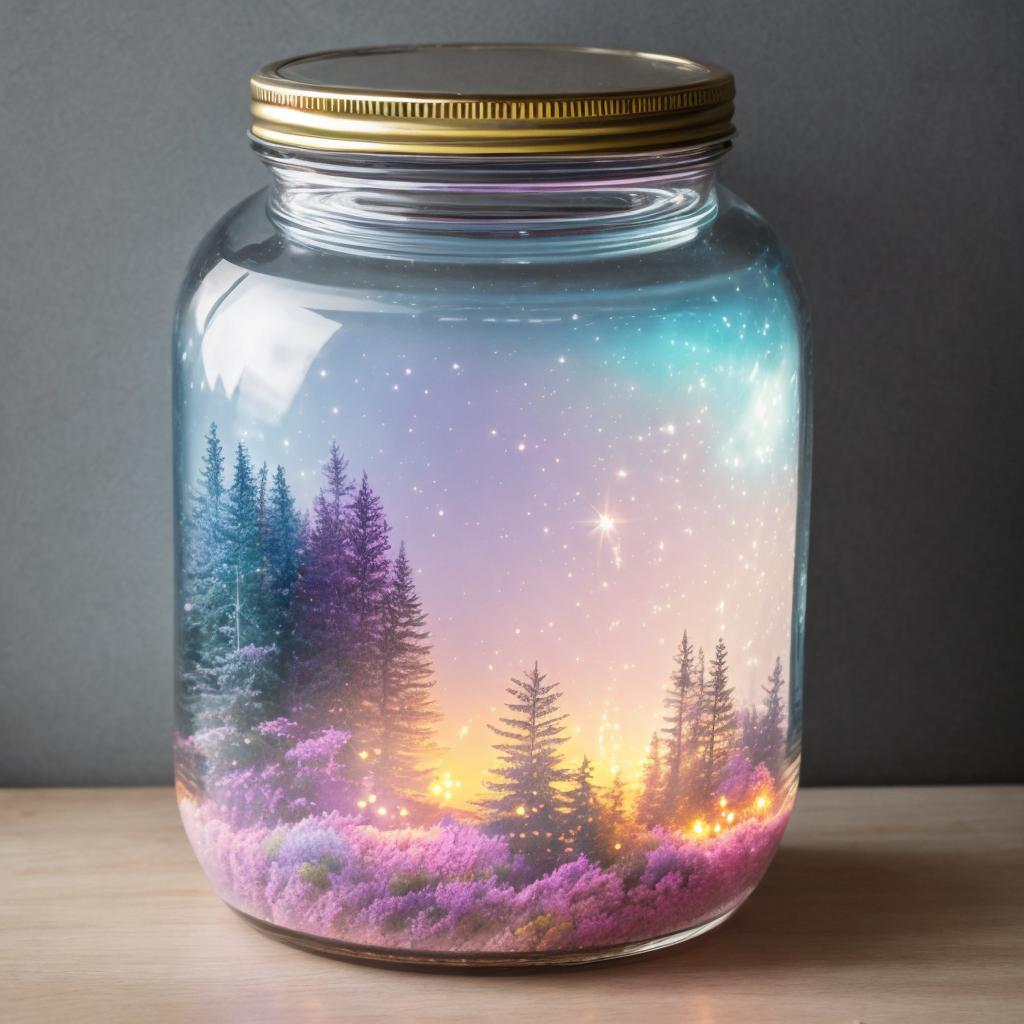 Pastel jar of creativity, by @ai_generated