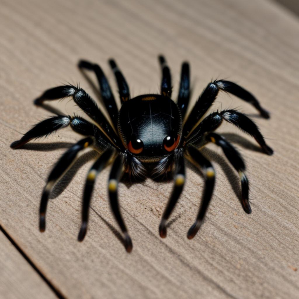 Big scary spider by by @ai_generated