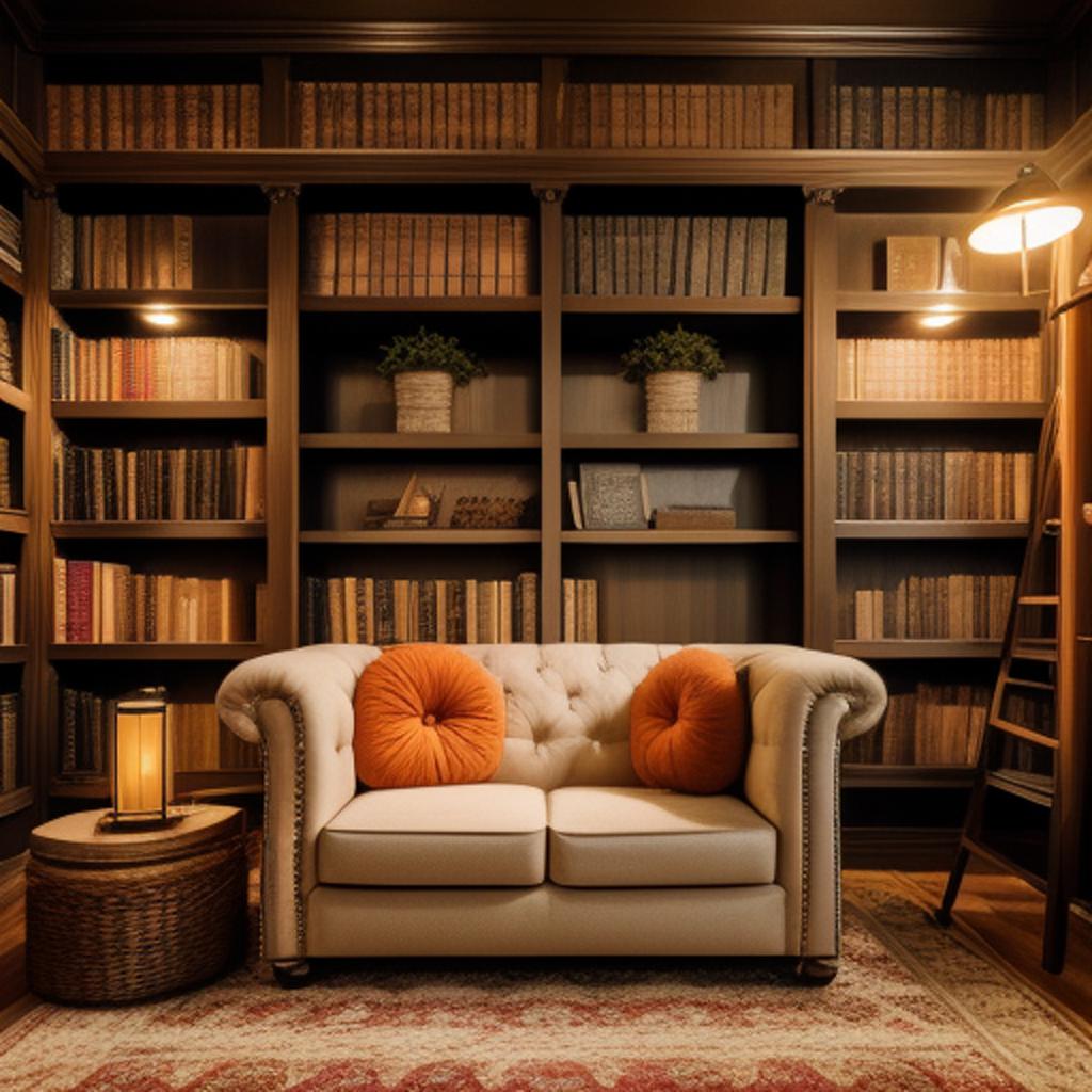 A cozy reading nook by @ai_generated