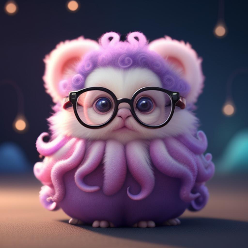 Cute baby creature from by @ai_generated