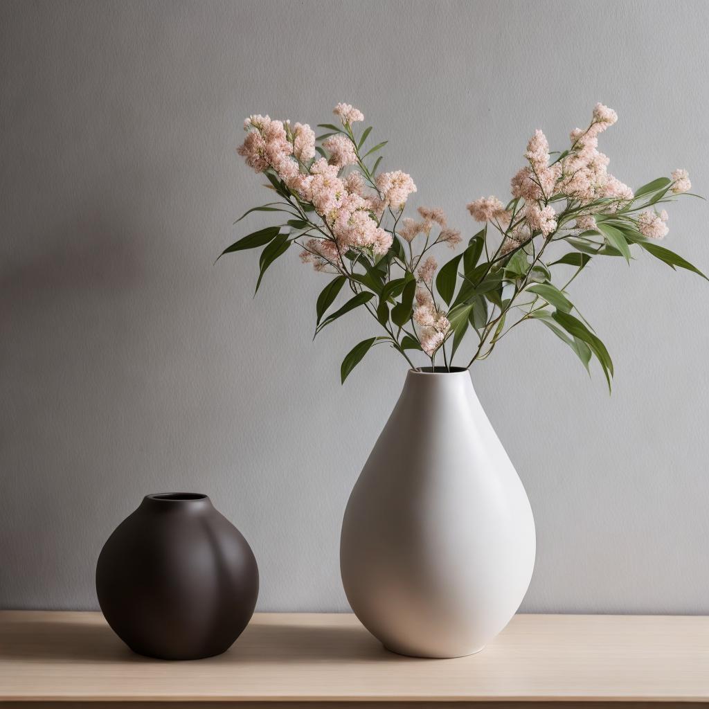 Beautiful flower vase, ceramic by @ai_generated