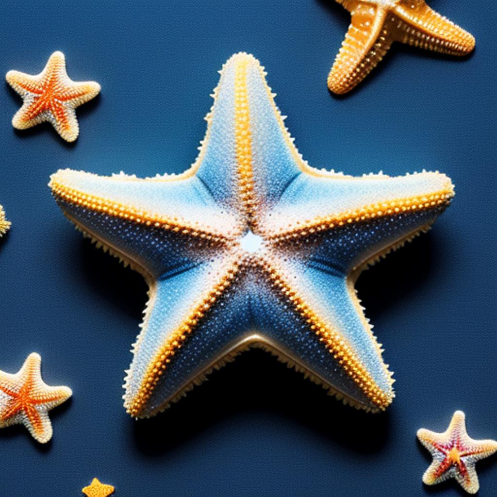 Star fish by @71nqy2us by @ai_generated