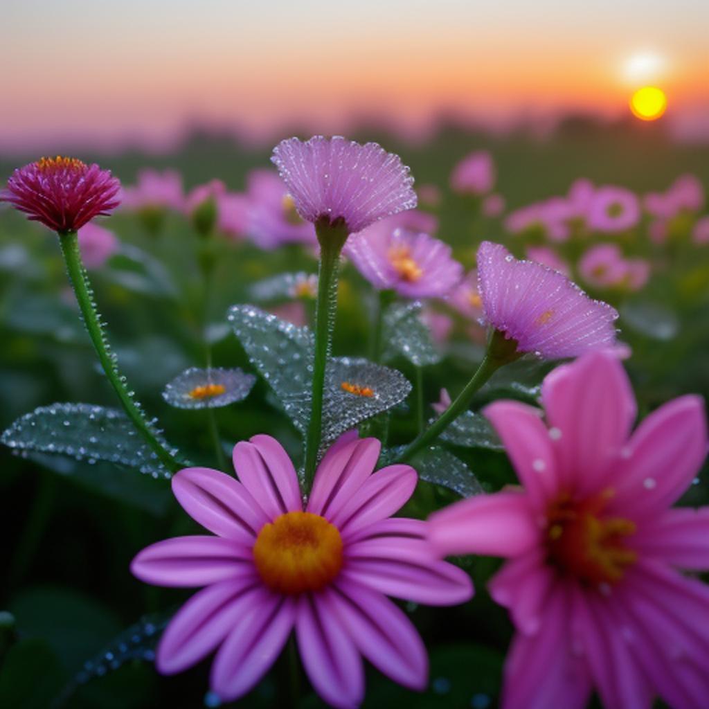 Background, flowers repeating early by @ai_generated