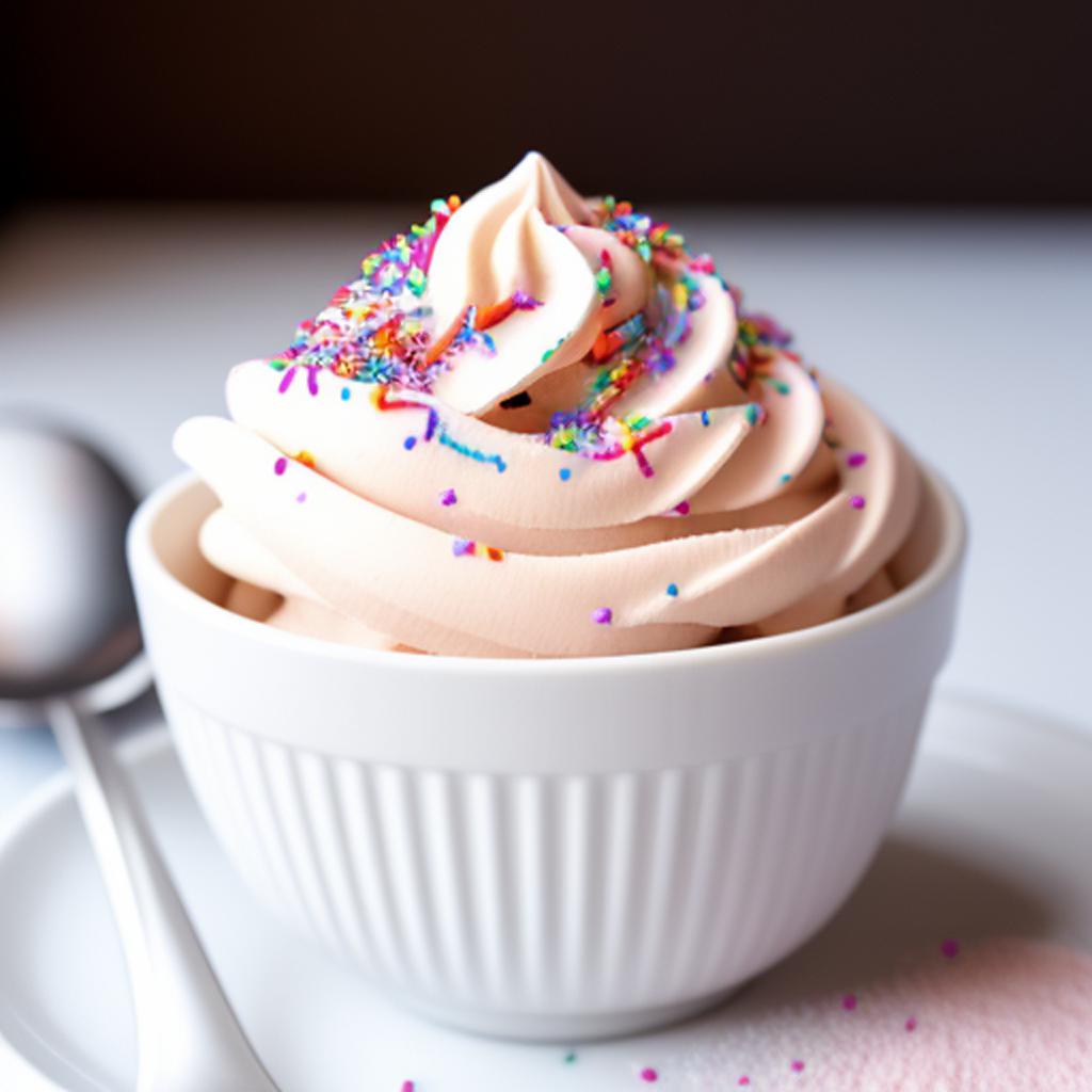 Sprinkles on soft serve by @ai_generated