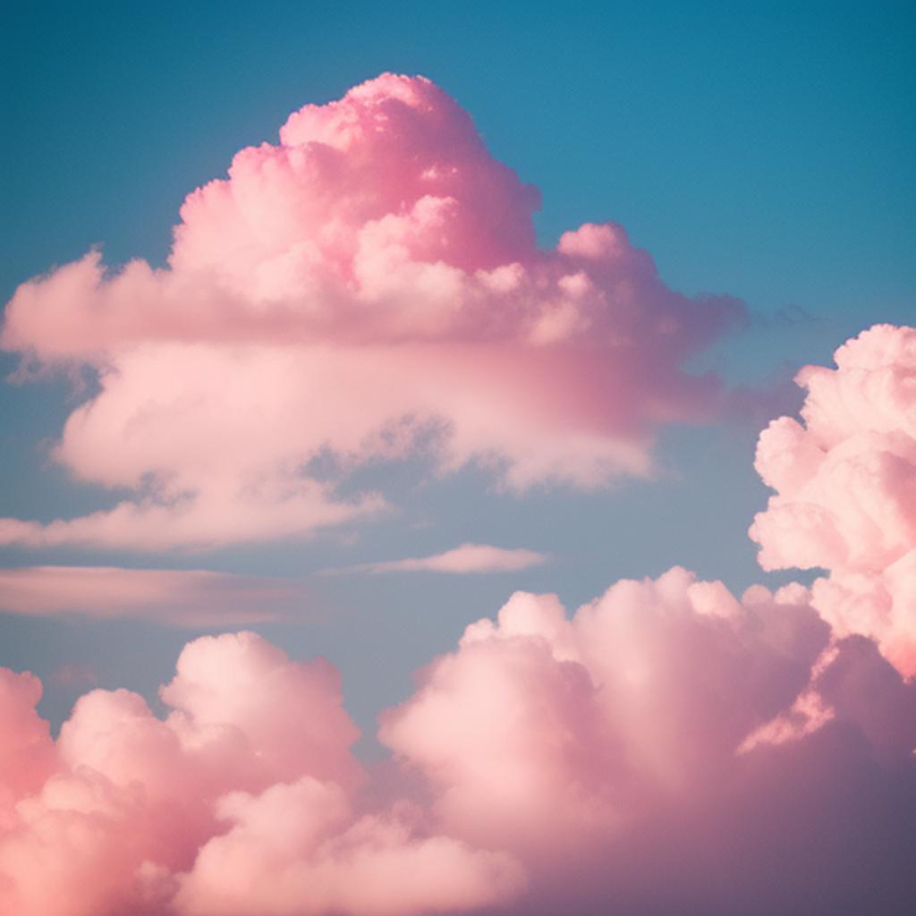 Pink clouds by @karina1691154237 by @ai_generated