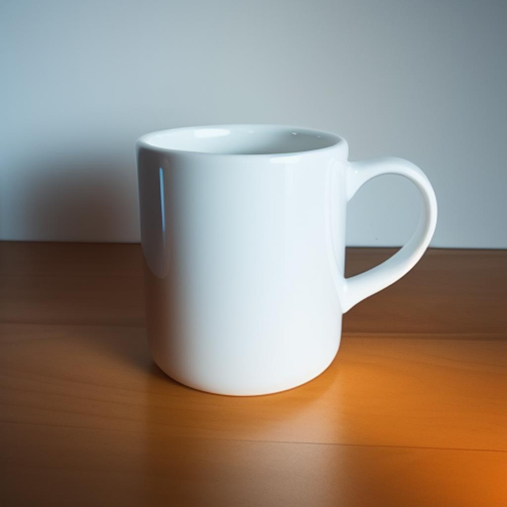 White mug by @ggavery1 by @ai_generated