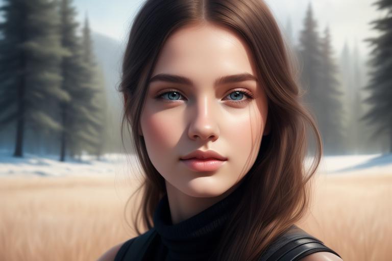 Beautiful nature and portrait by @ai_generated