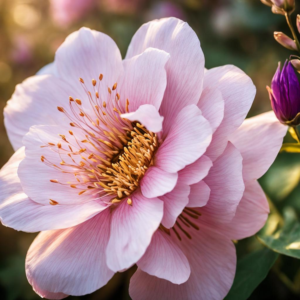 “Macro photography, delicate flower by @ai_generated