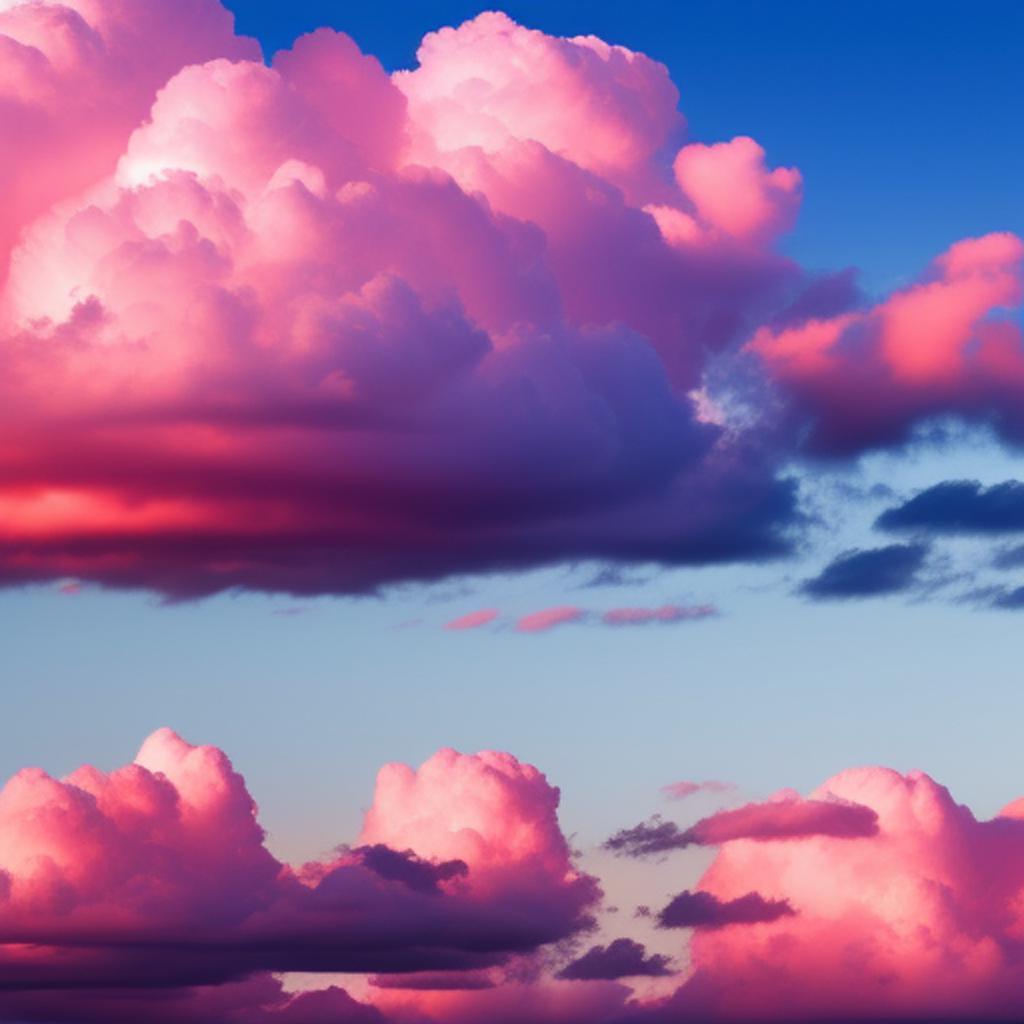 Pink clouds by @r_dguez by @ai_generated