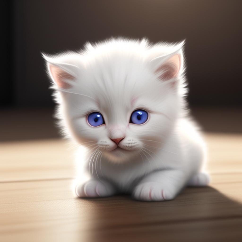 Un tierno gatito bebé by @ai_generated