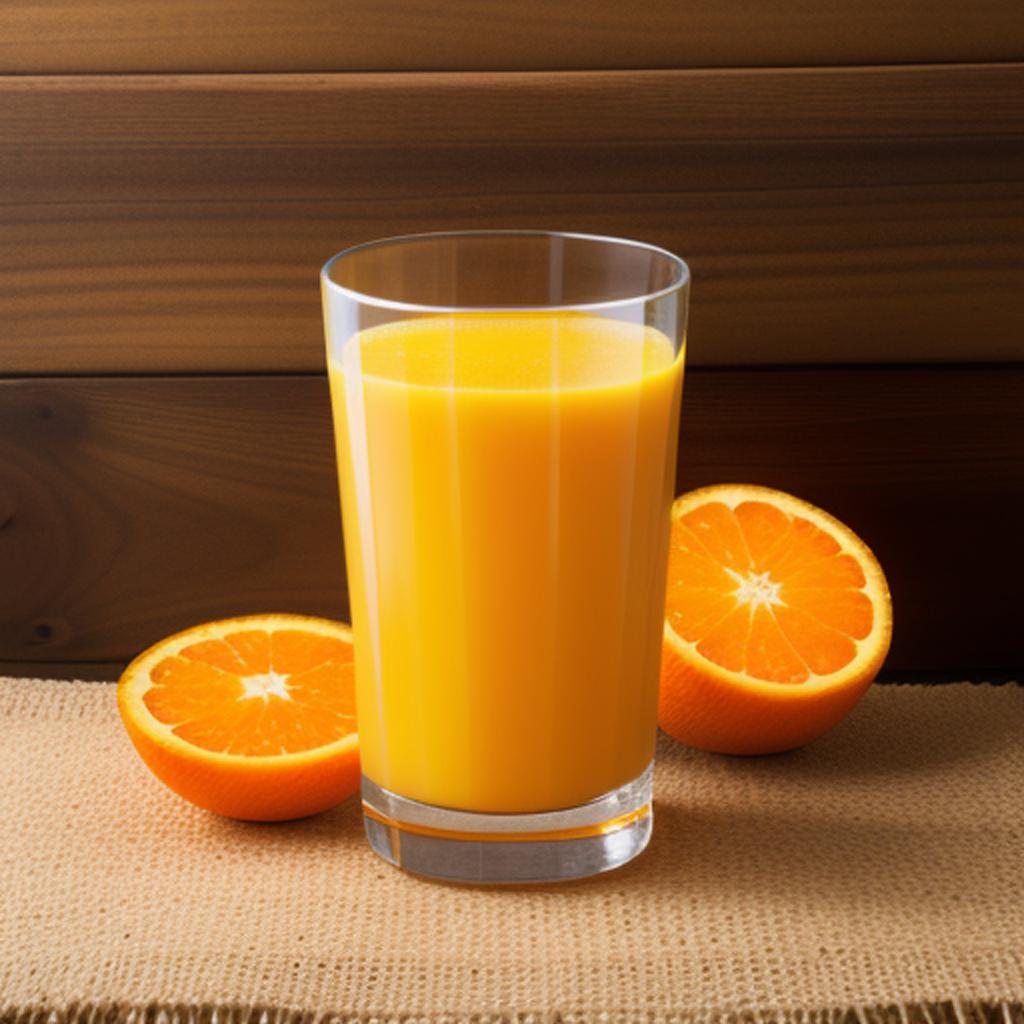 Orange juice by @ibabfnk_ by @ai_generated