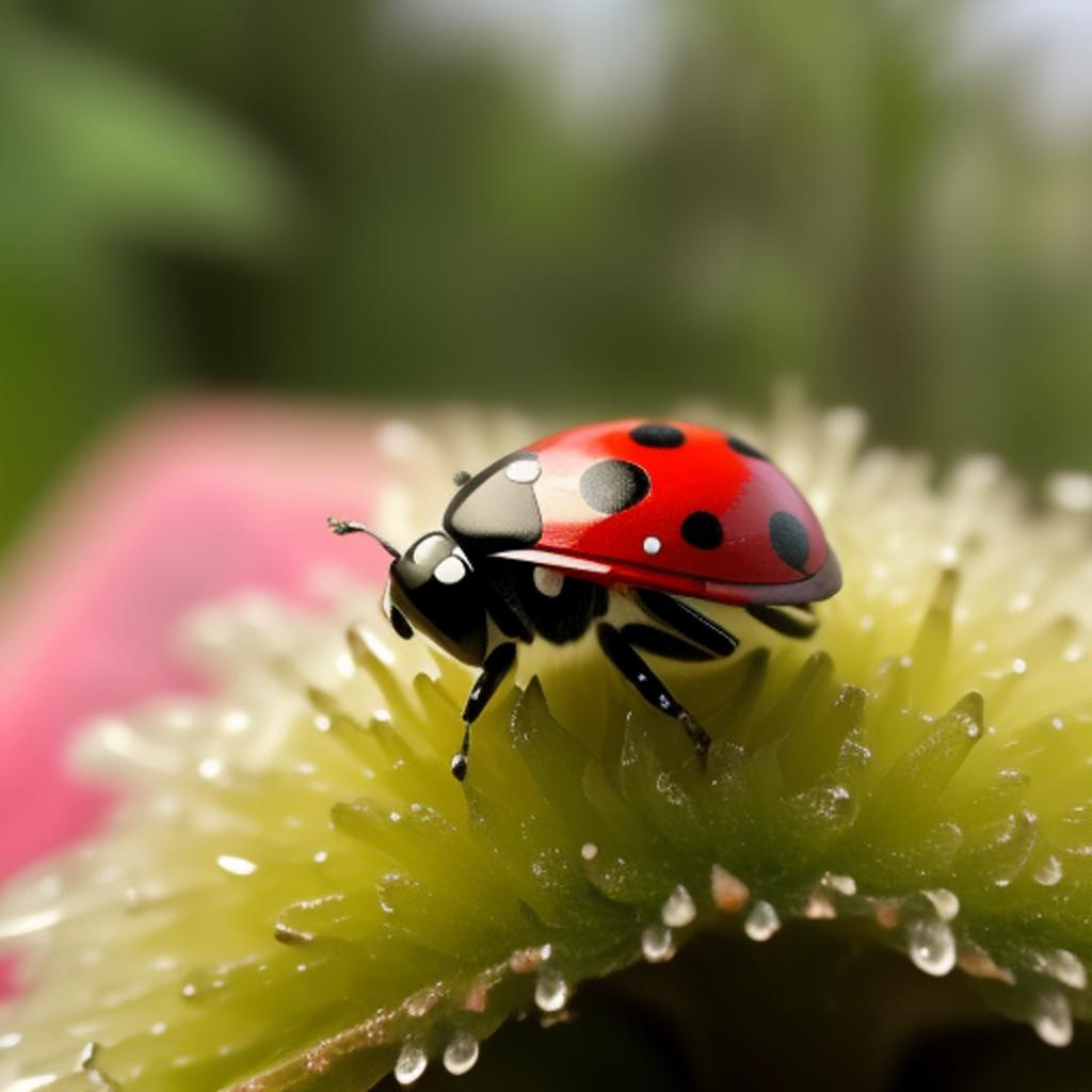 Lady bug on top by @ai_generated