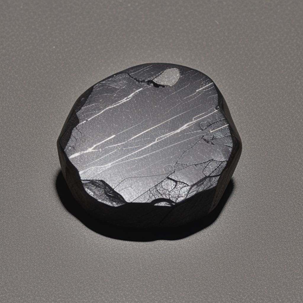 Iron stone meteorite by by @ai_generated