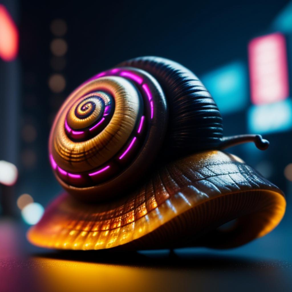 Caracol by @79tsu5sk by @ai_generated